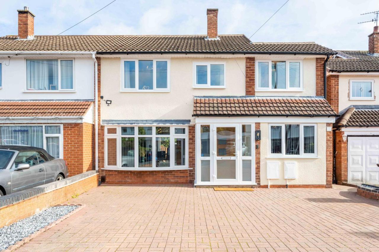 The Oaklands - Luxury Spacious 6-Bed, Near Solihull, Birmingham City, Jlr, Nec, Airport, Resorts World, Hs2 المظهر الخارجي الصورة